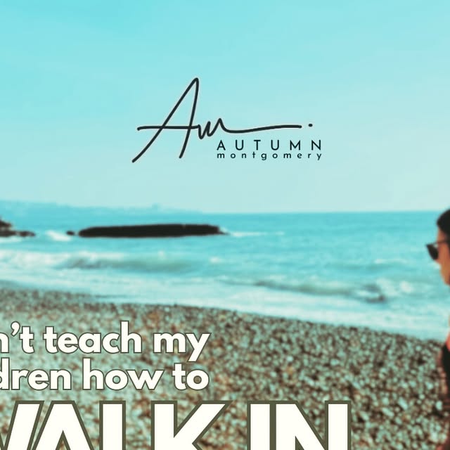I can’t teach my children to walk in surrender if I’m not walking in surrende…