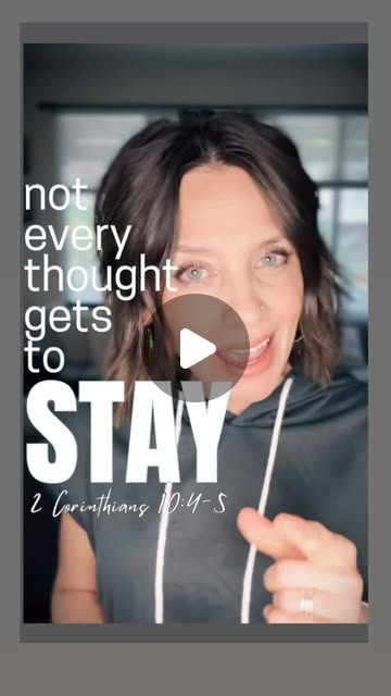 Not every thought deserves space in your head…and if we don’t stop them, they…