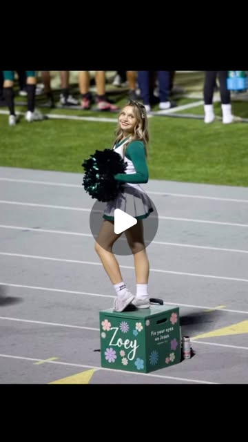 Last year Zoey came to me and said, “I think I wanna try cheer for my high sc…