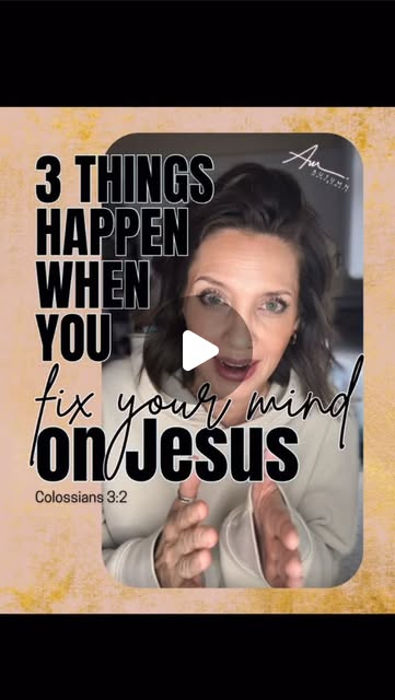 When your mind is fixed on Jesus, everything shifts.