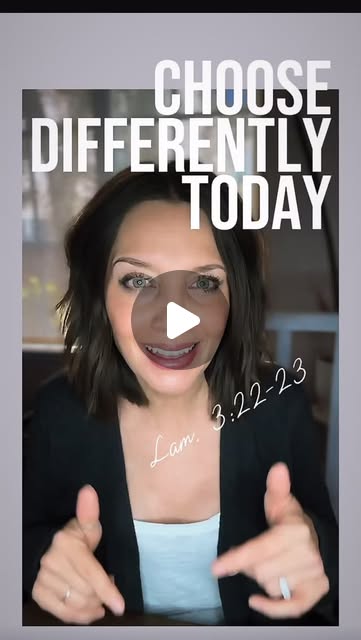 Don’t be discouraged by yesterday. Today is a fresh chance to choose differen…