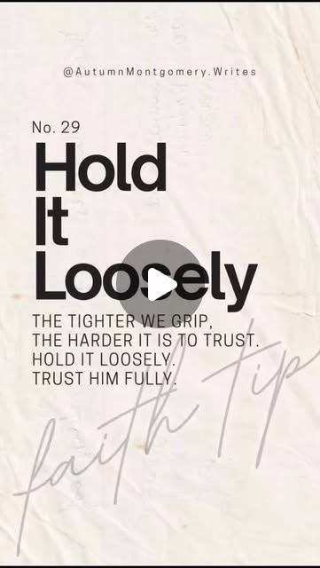 Yesterday’s “Faith Tip Friday”… still for today: