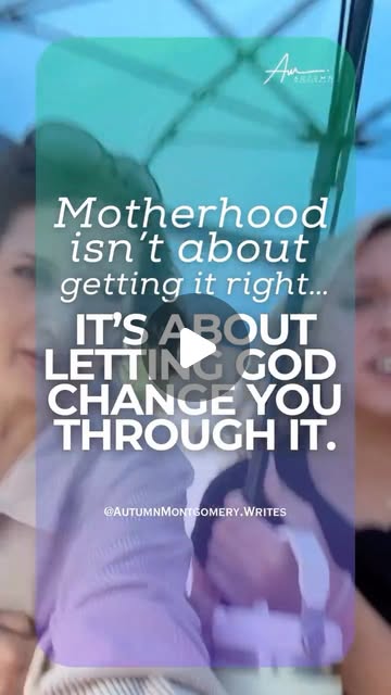 Motherhood has a way of revealing what’s already in us: