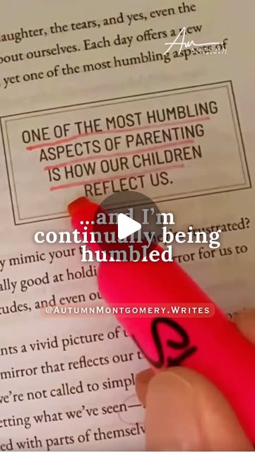 Sometimes we correct our children only to realize they’re reflecting somethin…