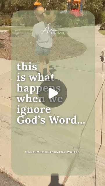 Ignoring God’s Word often leads to pain we don’t need to carry.