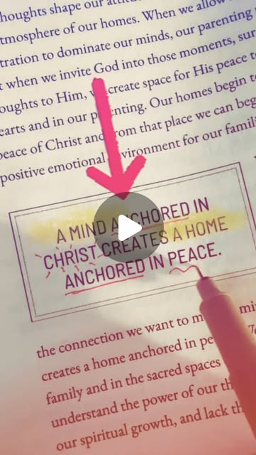 Peace in our homes doesn’t begin with perfect circumstances, it begins with t…
