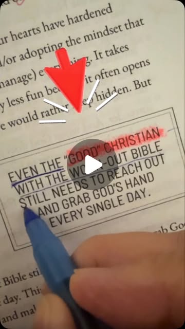 Sometimes we see someone with a super highlighted Bible, years of walking wit… on Instagram