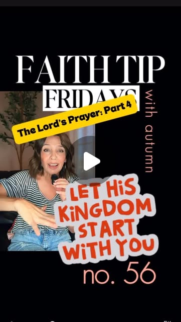 I can’t pray for His kingdom to become more evident around me while resisting…